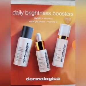 dermalogica Daily Brightness Boosters Set — White, Gold, Black